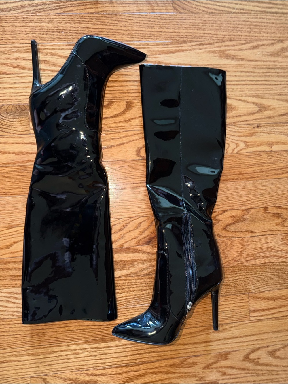 Nine West Black Stiletto Boots